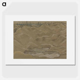 A Shell Crater - Paul Nash Poster.