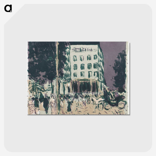 The Boulevards
 - ピエール ボナール Postcard.