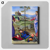 An Allegory (Vision of a Knight) - ラファエロ サンティ Canvas.
