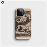 Saint Jerome Reading - Rembrandt van Rijn Phone Case.
