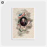 アートポストカード-Carl Linnaeus from The Temple of Flora
 - ロバート ジョン ソーントン Postcard.