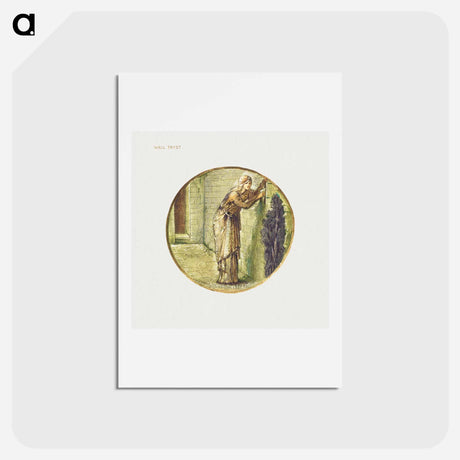 アートポストカード-Wall Tryst
 - フラワーブック Postcard.