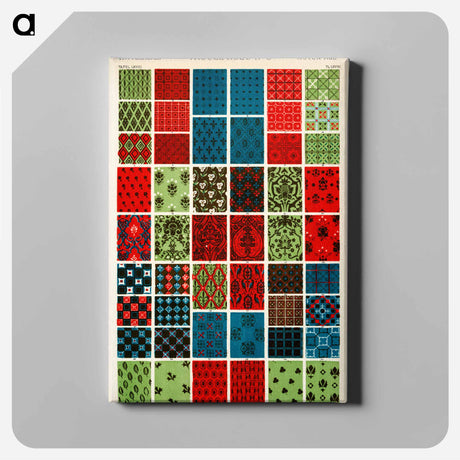 アートパネル-Nineteenth-Century Ornament Illustration
 - 装飾の文法 Canvas.