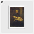 アートポストカード-Archbishop James Frederick Wood - トーマス エイキンズ Postcard.