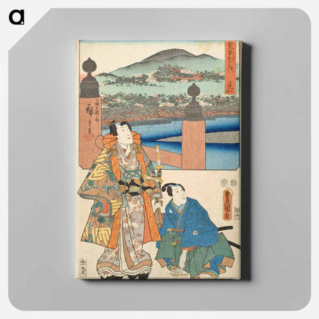アートパネル-Kyoto: the End
 - 歌川 広重 Canvas.