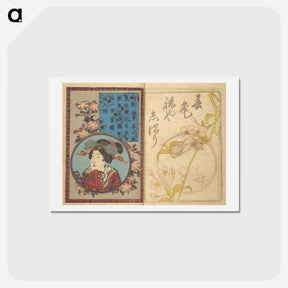 アートポストカード-A Bedside Guide to the Colors of Love in Spring
 - 歌川 国貞 Postcard.