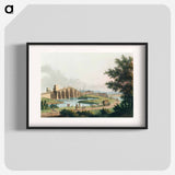 Ponte grande - View of the Ottoman Empire Poster.