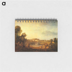 アートメモ帳-Pope's Villa, at Twickenham - ウィリアム ターナー Memo.