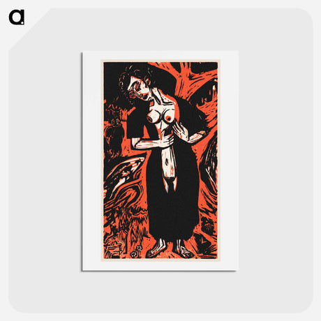 アートポストカード-The Suicide
 - イェール大学アートギャラリー Postcard.