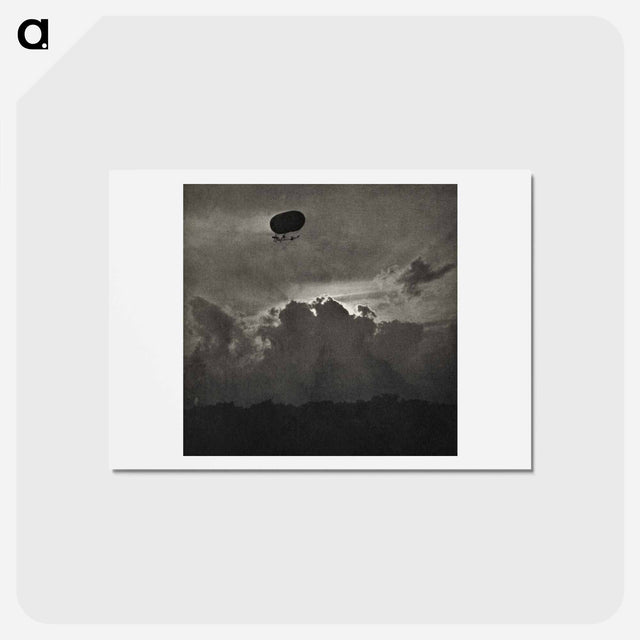 アートポストカード-A Dirigible - アルフレッド スティーグリッツ Postcard.