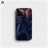 The evening star - Alphonse Mucha Phone Case.