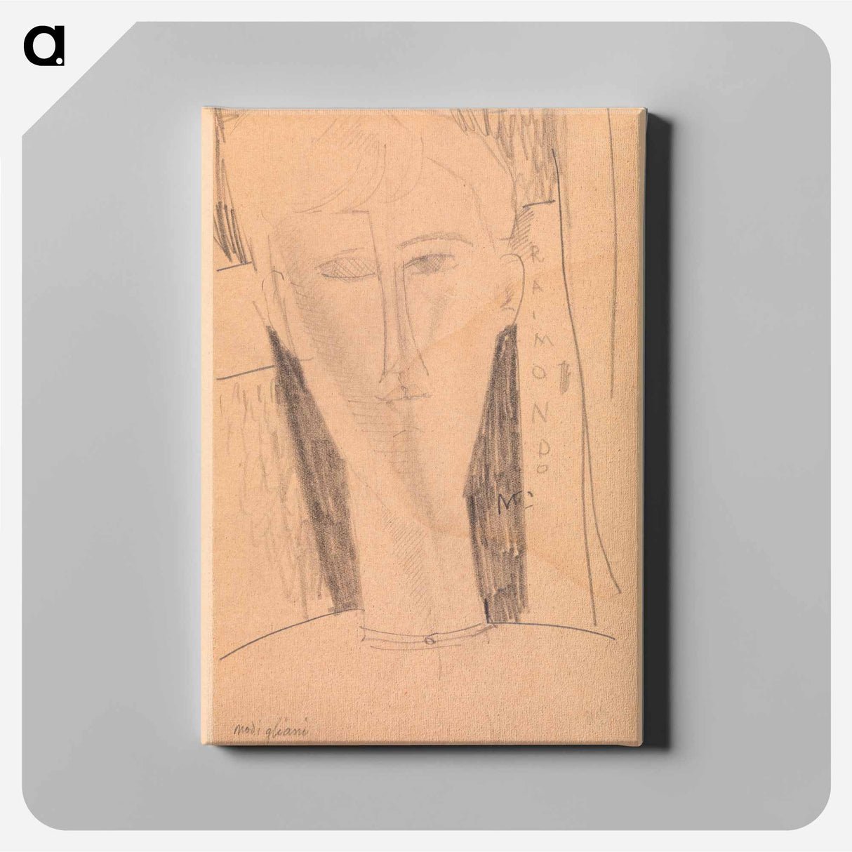 Raimondo - Amedeo Modigliani Canvas.