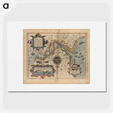 Exquisita & magno aliquot mensium periculo lustrata et iam retecta Freti Magellanici facies - アンティーク地図 Poster.