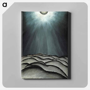 アートパネル-Moon and Sea No. II - アーサー ダヴ Canvas.