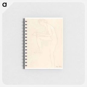 アートメモ帳-Sketch for Figure on Whistler Monument - オーギュスト ロダン Memo.