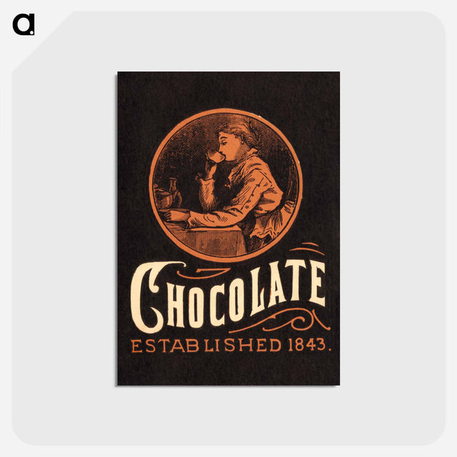 アートポストカード-Webb's Chocolate
 - ボストン公共図書館 Postcard.