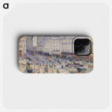 The Place du Havre, Paris - カミーユ ピサロ Phone Case.