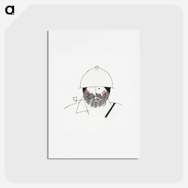 アートポストカード-Capitaine George
 - シャルル マルタン Postcard.
