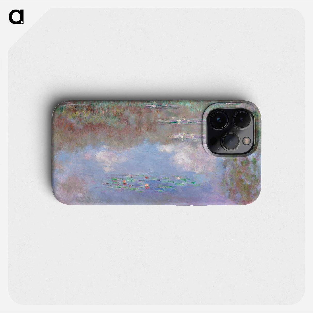 The Water Lily Pond (Clouds) - Claude Monet Phone Case.