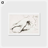 アートポストカード-Hand met rond voorwerp
 - コルネリス プロース ファン アムステル Postcard.