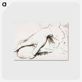 アートポストカード-Hand met rond voorwerp
 - コルネリス プロース ファン アムステル Postcard.