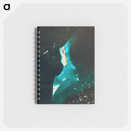 アートメモ帳-Grand Turk Island
 - 上空からの地球 Memo.