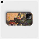 Dødskamp - Edvard Munch Phone Case.