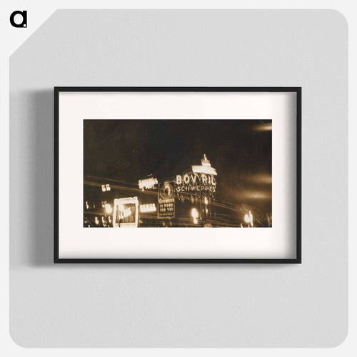 London at night - エリック リー ジョンソン Poster.