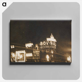 アートパネル-London at night - エリック リー ジョンソン Canvas.