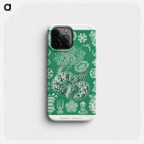 Thuroidea–Gurkensterne - エルンスト ヘッケル Phone Case.