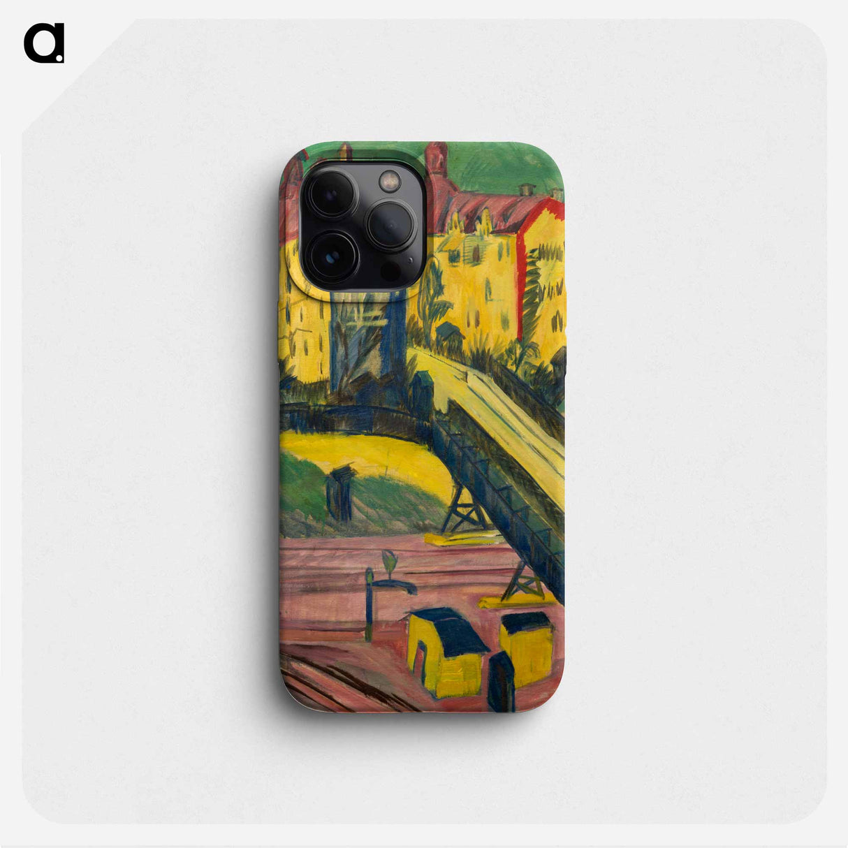 View from the Window - Ernst Ludwig Kirchner Phone Case.