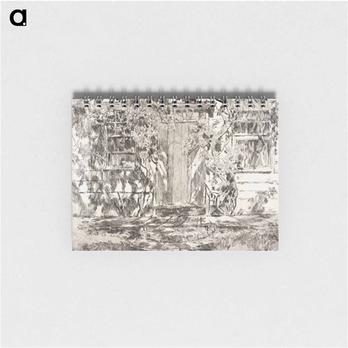 Old Doorway - フレデリック チャイルド ハッサム Memo.