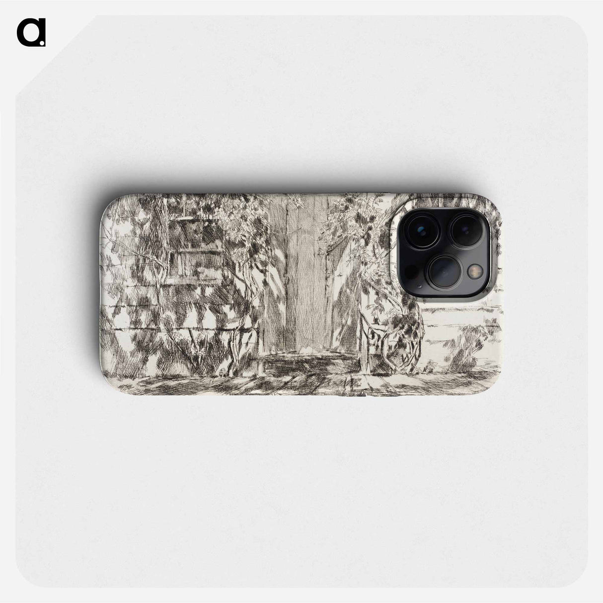 Old Doorway - フレデリック チャイルド ハッサム Phone Case.