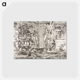 アートポストカード-Old Doorway - フレデリック チャイルド ハッサム Postcard.