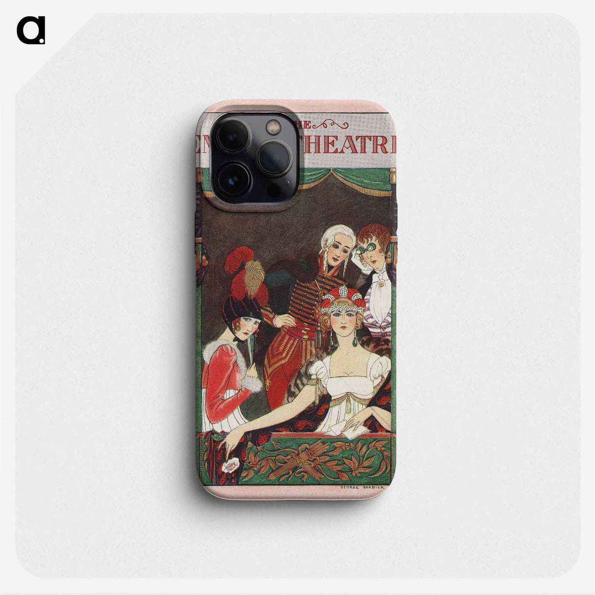 The Empire Theatre - Georges Barbier Phone Case.