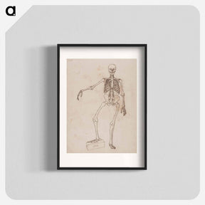 アートポスター-Human Skeleton, Anterior View
 - ジョージ スタッブス Poster.