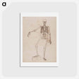 アートポストカード-Human Skeleton, Anterior View
 - ジョージ スタッブス Postcard.