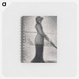 Woman with parasol - ジョルジュ スーラ Memo.