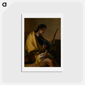 アートポストカード-Saint Roch
 - ジョバンニ バティスタ ティエポロ Postcard.