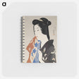 アートメモ帳-Woman Holding a Towel
 - 橋口 五葉 Memo.