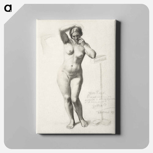 ホワイト - ギュスターヴ クールベ Canvas.