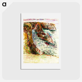 アートポストカード-Belle Île En Mer - アンリ マティス Postcard.