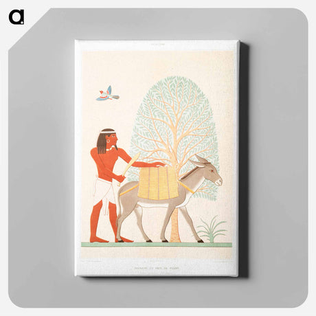 アートパネル-Native of the Land of Punt
 - エジプト美術史 Canvas.