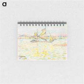 アートメモ帳-Two–master on the Zeeland waters - ヤン・トゥーロップ Memo.