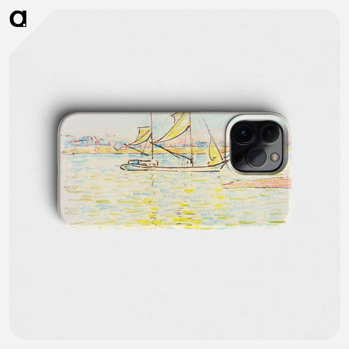 Two–master on the Zeeland waters - Jan Toorop Phone Case.