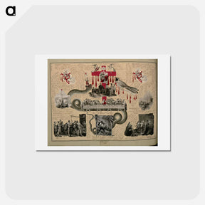 アートポストカード-Victorian Blood Book
 - ジョン ビングリー ガーランド Postcard.