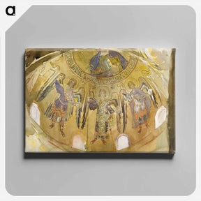 アートパネル-Angels, Mosaic, Palatine Chapel, Palermo - ジョン シンガー サージェント Canvas.