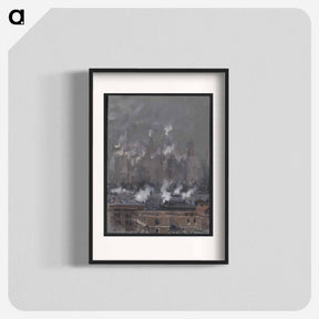 アートポスター-Smoke and Fog, New York City
 - ジョセフ ペネル Poster.
