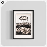 Dripping mushroom - ユリー デ フラーハ Poster.