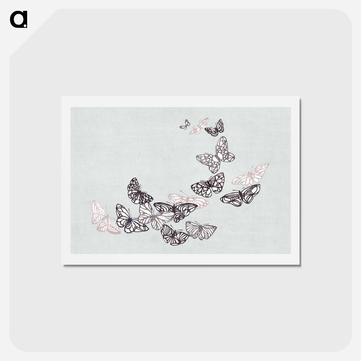 アートポストカード-Cho senshu - 神坂 雪佳 Postcard.